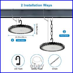 12 Pack 300W UFO Led High Bay Light Factory Warehouse Commercial Led Shop Lights