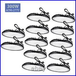 12 UFO Led High Bay Light 300W Industrial Commercial Warehouse Garage Gym Light