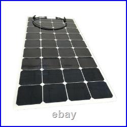 120 W Solar Panel, Semi flexible with SUNPOWER CELLS solar panel ETFE cover