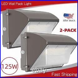 125 Watt LED Wall Pack Light Commercial Industrial Light Fixture with Photocell