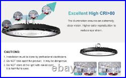 12PCS 200W UFO Led High Bay Light Commercial Industrial Warehouse Gym Shop Light