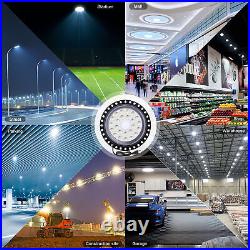 12Pack 100W UFO Led High Bay Light Commercial Warehouse Factory Lighting Fixture