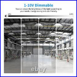 12Pack 150W LED UFO High Bay Light Warehouse Commercial Fixture Dimmable US Plug