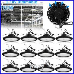 12Pack 150W UFO LED High Bay Light Industrial Commercial Factory Warehouse Shop