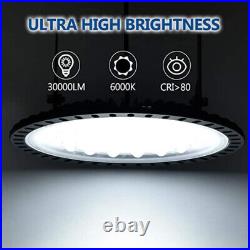 12Pack 300W 300 Watt UFO LED High Bay Light Commercial Bay Lighting Garage Lamp