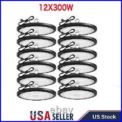 12Pack 300W Ufo Led High Bay Light Commercial Industrial Factory Warehouse Light