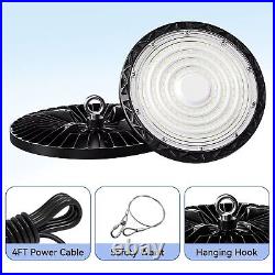 12Pcs 200W UFO Led High Bay Light Industrial Commercial Garage Shop Light 6000K