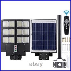 140000000000LM 1500W Commercial Solar Street Light IP67 Security Road Lamp+Pole