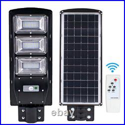 140000000LM 1600W Commercial Solar Street Light Motion Sensor LED Road Lamp A++