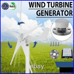 1500W Max Power 5 Blades DC 12V Wind Turbine Generator Kit W Charge Controller