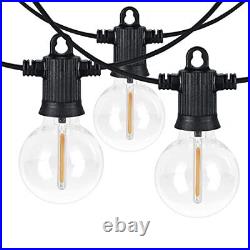 150FT LED Outdoor String Lights, G40 Globe Patio Lights and Commercial Grade