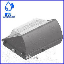 150W Commercial Outdoor Led Wall Pack Light Fixture With Dusk to Dawn Photocell