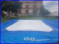 15x15 Commercial High Peak Tent NEW Frame USED White Canopy Outdoor Party Gazebo