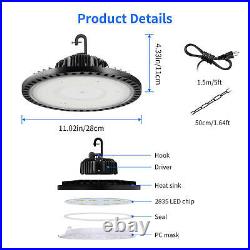 16 Pack 200W UFO Led High Bay Light Factory Warehouse Commercial Led Shop Lights