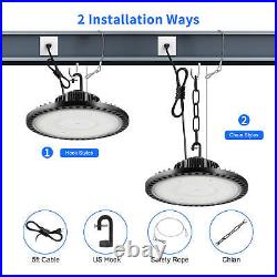 16 Pack 200W UFO Led High Bay Light Factory Warehouse Commercial Led Shop Lights