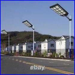 1600W 9900000000LM Commercial Solar Street Light Dusk-Dawn Parking Lot Road Lamp