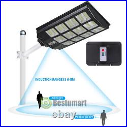 1600W Commercial Street Light Solar Montion Sensor 9000000000LM Road Pole Lamp