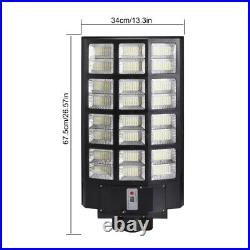 1600W Outdoor Commercial LED Solar Street Light Parking Lot Lamp Luces solares