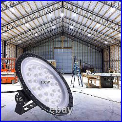 16X 100W UFO Led High Bay Light Commercial Warehouse Led Shop Lights Garage Lamp