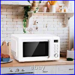 18 in. W 0.7 cu. Ft. Electric Commercial Microwave, White, Auto Cooking