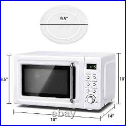 18 in. W 0.7 cu. Ft. Electric Commercial Microwave, White, Auto Cooking