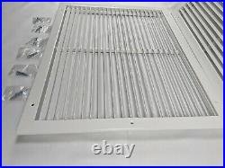 2 Hart & Cooley 94A 24x18 No Damper Commercial Vent Grille All Steel White