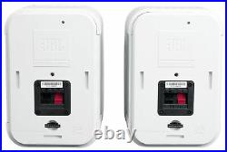 (2) JBL C1PRO-WH Control 1 PRO White 5.25 Wall Mount Home/Commercial Speakers