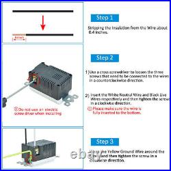 20 Amp GFCI Outlet Self-Test Tamper Resistant Outdoor GFI Receptacle ETL 12 Pack