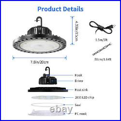 20 Pack 100W UFO Led High Bay Light Factory Warehouse Commercial Led Shop Lights