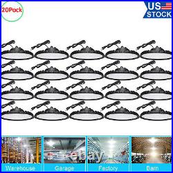 20Pack 300W UFO Led High Bay Light Warehouse Industrial Commercial Light Fixture