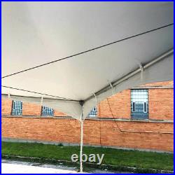 20x20 High Peak Tent Replacement Canopy Top Commercial 16 Oz Block Out Vinyl