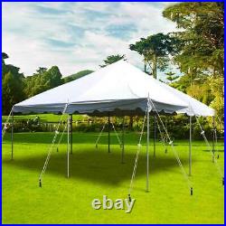 20x20 Pole Tent Weekender Event Party Canopy Waterproof 14 Oz Commercial Vinyl