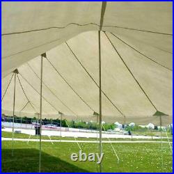 20x40 Pole Tent Weekender Event Party Canopy Waterproof 14 Oz Commercial Vinyl