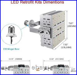 240W Shoebox Replacing LED Light Kits Commercial Fixture Tennis Courts Lighting