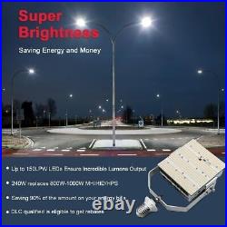 240W Shoebox Replacing LED Light Kits Commercial Fixture Tennis Courts Lighting