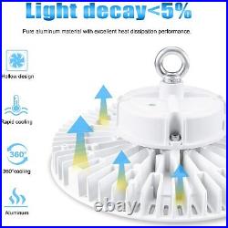 240W UFO LED High Bay Lights Warehouse Commercial Industrial Shop Lighting 5000K