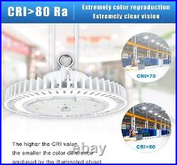 240W UFO LED High Bay Lights Warehouse Commercial Industrial Shop Lighting 5000K