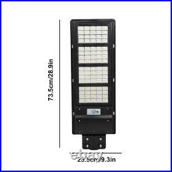 250000000LM Commercial LED Solar Street Light IP67 Backyard Park Road Lamp+Pole