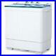 26-LBS-Portable-Washing-Machine-Compact-Twin-Tub-Laundry-Spin-Dryer-withDrain-Pump-01-vx
