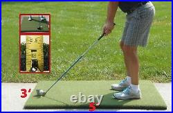 3'x5' Duffer Commercial Golf Mat 1.25 thick made 4 golf no cheap white foam