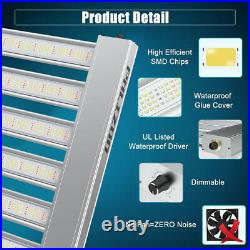 3000W Pro LED Grow Light Bar 5X5FT Sunlike Full Spectrum Commercial Indoor Plant