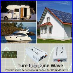 3000Wat Pure Sine Wave Inverter 24V to 120V DC to AC Solar Power Generator Motor