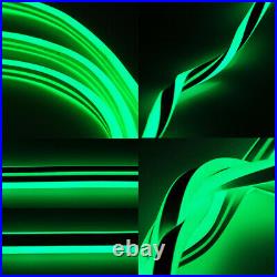 330ft LED Neon Rope Light Strip Waterproof 110V Commercial Building Party Decor