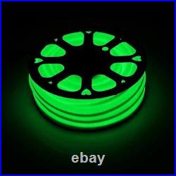 330ft LED Neon Rope Light Strip Waterproof 110V Commercial Building Party Decor