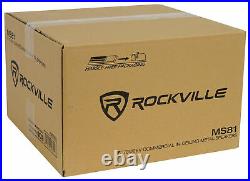 (36) Rockville MS81 Metal 8 70v Commercial Background Music PA Ceiling Speakers