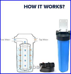 3Pack SimPure Water Filter Replacement Filter Under Counter Faucet Purifier QU3