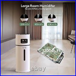 4 Gal 360° Large Humidifiers Whole-House Style Commercial Industrial Humidifier