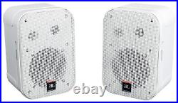 (4) JBL C1PRO-WH Control 1 PRO White 5.25 Wall Mount Home/Commercial Speakers
