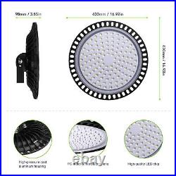 4 Pack 500W UFO Led High Bay Light Commercial Warehouse Factory Lighting Fixture