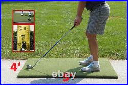 4'x5' DufferT Commercial Golf Mat 1.25 thick made 4 golf Cosmetic Blemish